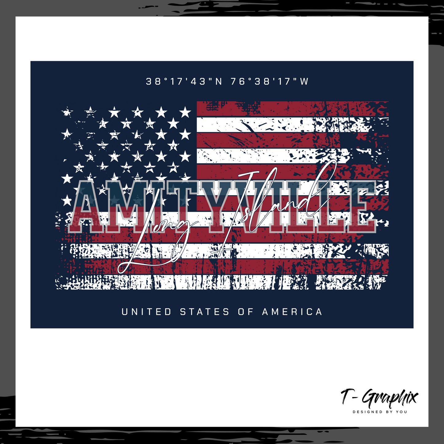 Amityville USA (Blue)