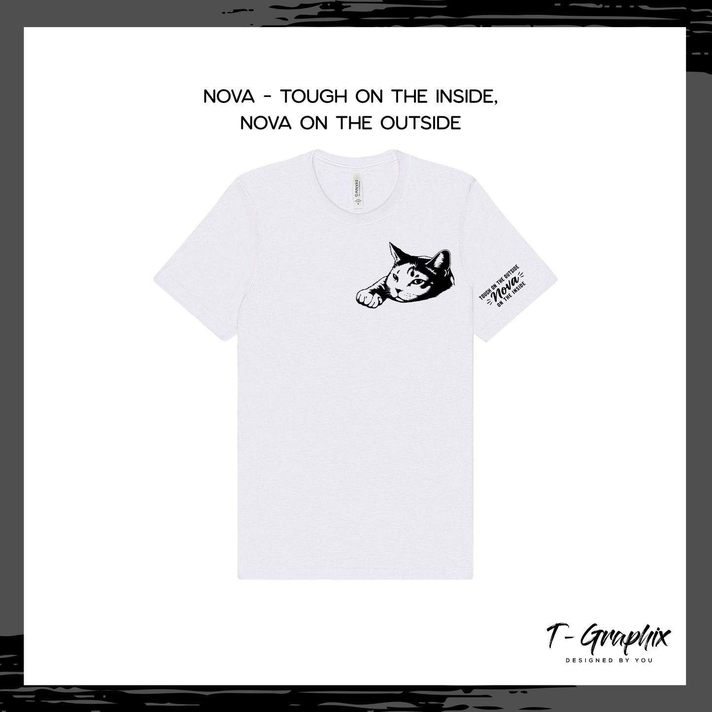Tough on the Outside. Nova on the Inside. (Pocket Tee)